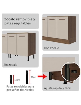 Cocina integral Madesa Ágata