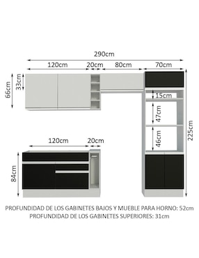Cocina integral Madesa