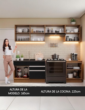 Cocina integral Madesa Glamy