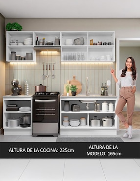 Cocina integral Madesa Glamy