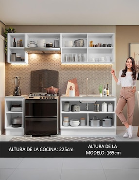 Cocina integral Madesa Glamy