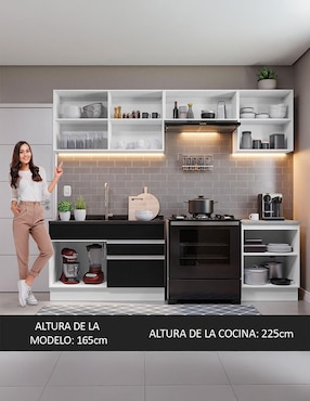 Cocina integral Madesa Glamy
