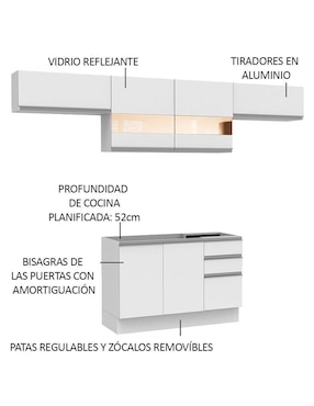Cocina integral Madesa Marina