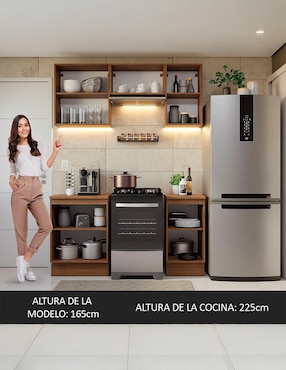 Cocina integral Madesa Glamy