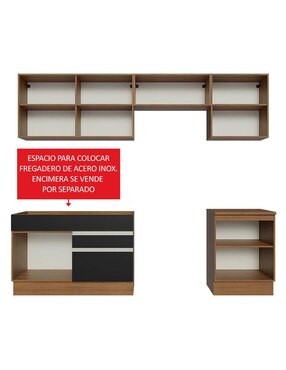 Cocina integral Madesa Glamy