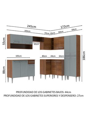 Cocina integral Madesa