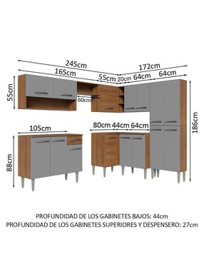 Cocina integral Madesa