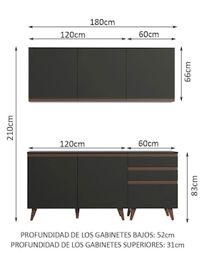 Cocina integral Madesa Reims