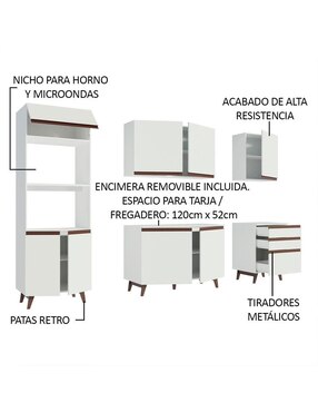 Cocina integral Madesa Reims