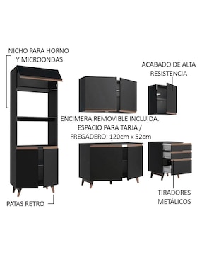 Cocina integral Madesa Reims