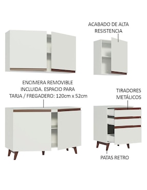 Cocina integral Madesa Reims