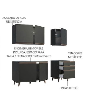 Cocina integral Madesa Reims