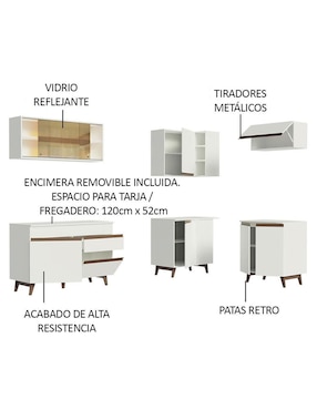 Cocina integral Madesa Reims