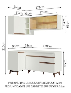 Cocina integral Madesa Reims