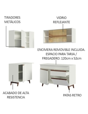 Cocina integral Madesa Reims