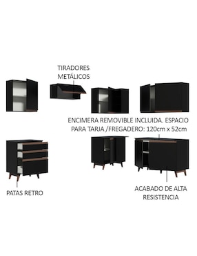 Cocina integral Madesa Reims
