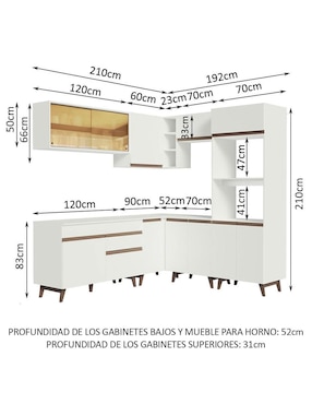 Cocina integral Madesa Reims