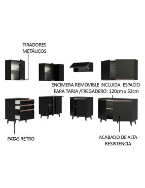 Cocina integral Madesa Reims