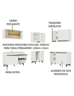 Cocina integral Madesa Reims