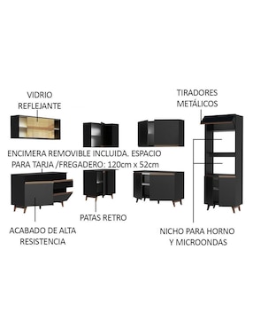Cocina integral Madesa Reims