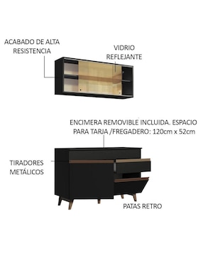Cocina integral Madesa Reims