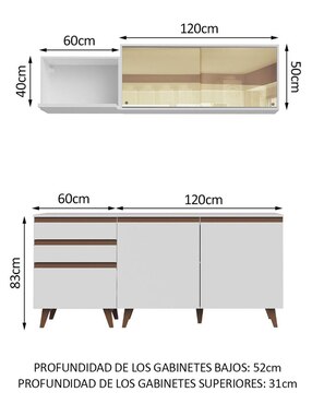 Cocina integral Madesa Reims