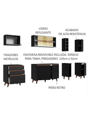 Cocina integral Madesa Reims