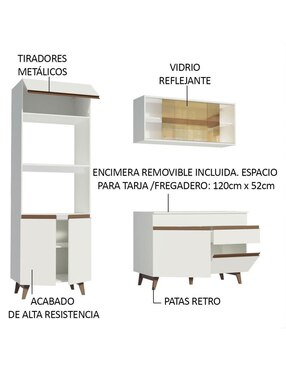 Cocina integral Madesa Reims