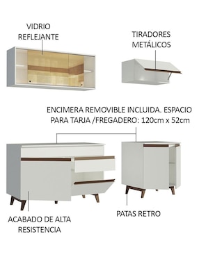 Cocina integral Madesa Reims
