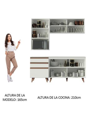 Cocina integral Madesa Reims