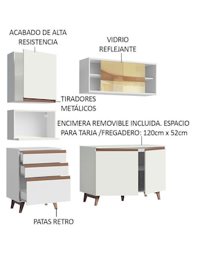 Cocina integral Madesa Reims