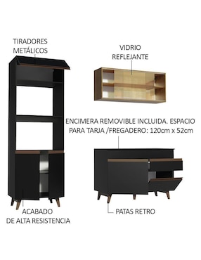 Cocina integral Madesa Reims