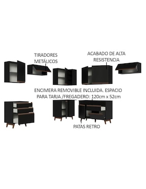 Cocina integral Madesa Reims