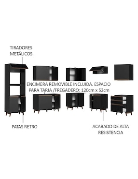 Cocina integral Madesa Reims