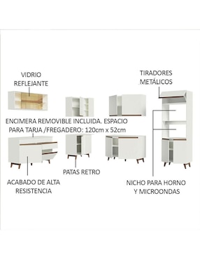 Cocina integral Madesa Reims