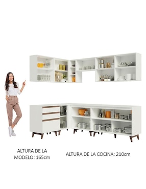Cocina integral Madesa Reims