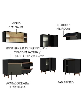 Cocina integral Madesa Reims