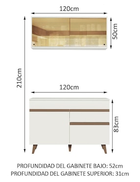 Cocina integral Madesa Reims
