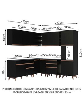 Cocina integral Madesa Reims