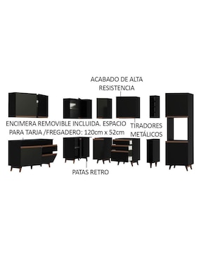 Cocina integral Madesa Reims