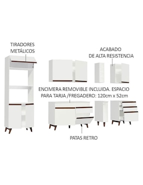 Cocina integral Madesa Reims