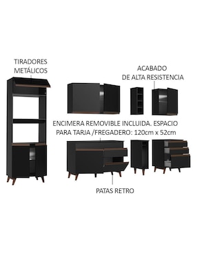 Cocina integral Madesa Reims
