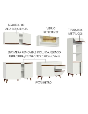 Cocina integral Madesa Reims