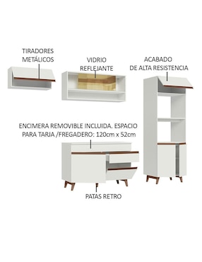 Cocina integral Madesa Reims