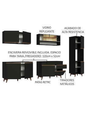 Cocina integral Madesa Reims