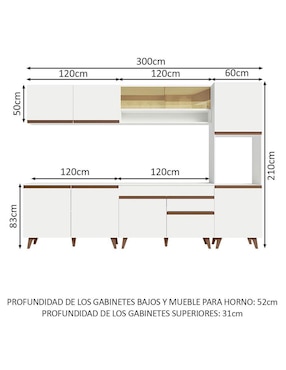 Cocina integral Madesa Reims