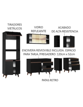 Cocina integral Madesa Reims