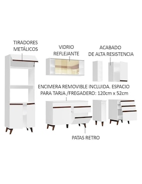 Cocina integral Madesa Reims