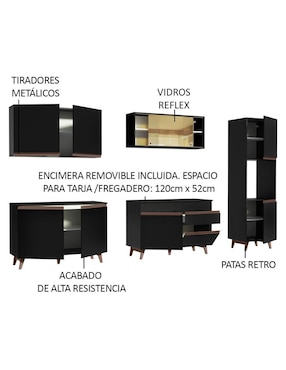 Cocina integral Madesa Reims