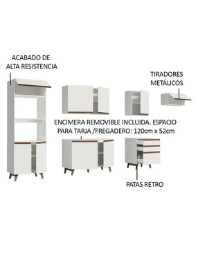 Cocina integral Madesa Reims